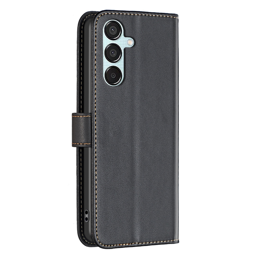 BINFEN COLOR BF17 For Samsung Galaxy M15 5G Case Magnetic Closing Drop-proof Phone Wallet Cover BINFEN COLOR BF17 For Samsung Galaxy M15 5G Case Magnetic Closing Drop-proof Phone Wallet Cover